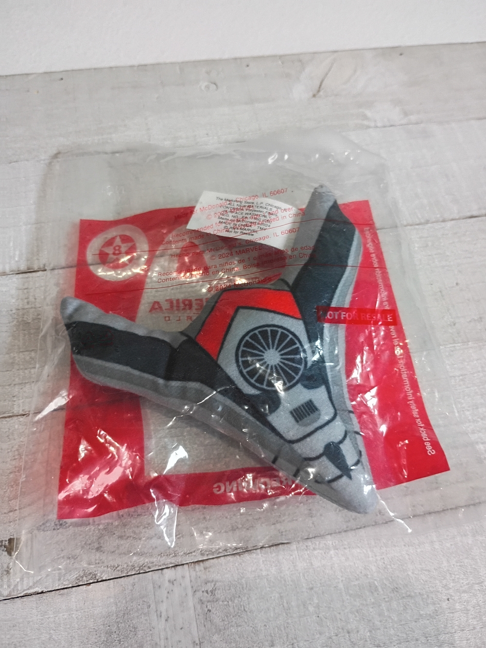 McDonald's Captain America Brave New World #8 Redwing Happy Meal toy